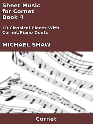 cover image of Sheet Music for Cornet